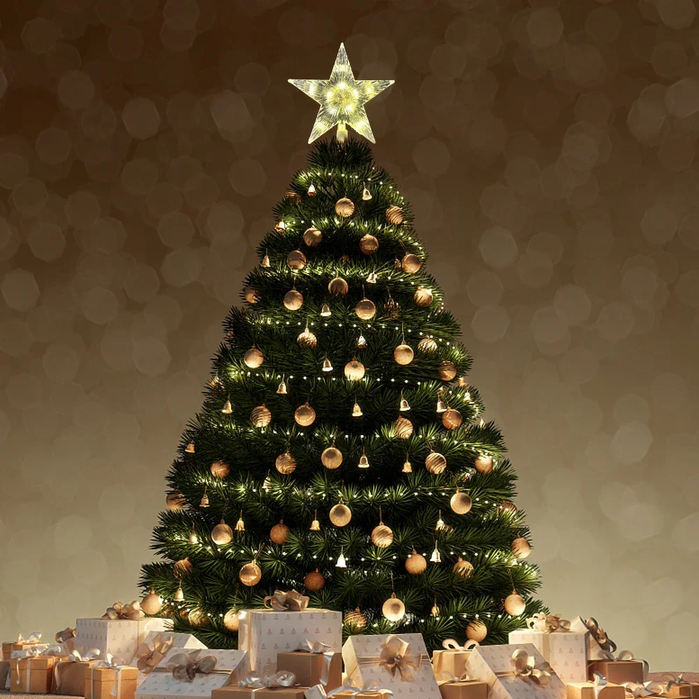 15CM LED Christmas Tree Orname - Star Tree Topper avis et prix