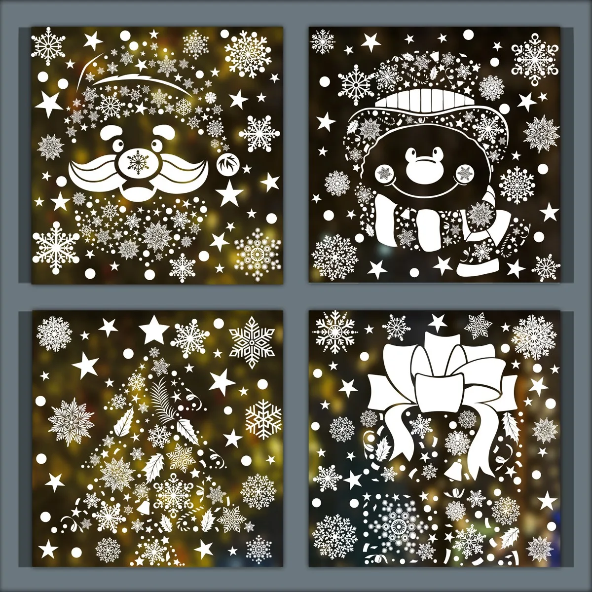 Christmas Wall Sticker Snowfla - Snowflake Window Decal avis et prix