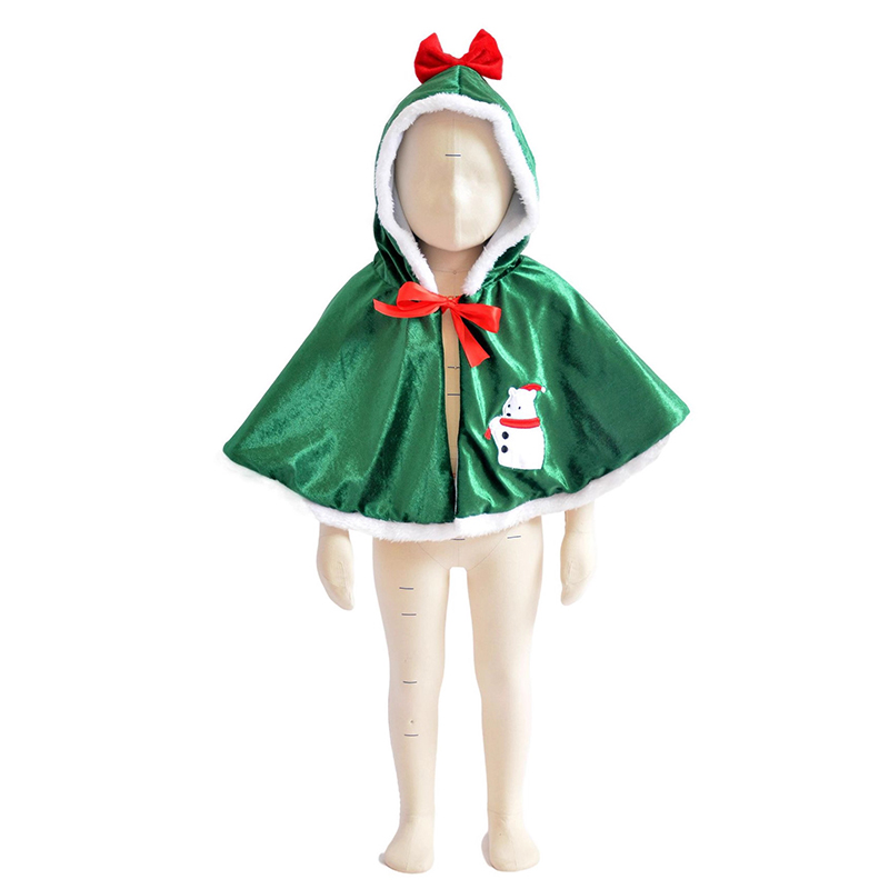 Green Elf Christmas Hooded Pon - Elf Costume Christmas avis et prix