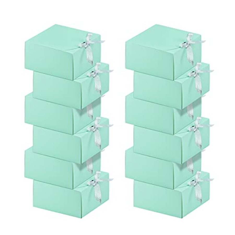 12 Sets Turquoise Green Gift B - Gift Box Wrap Set avis et prix
