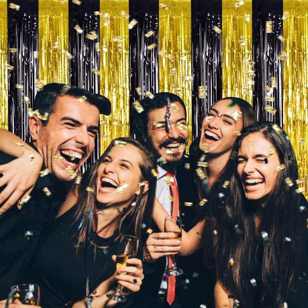 Party Backdrop Fringe Tinsel C - Tinsel Garland Decoration avis et prix