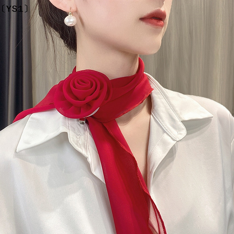 〔YS1〕Fashion Rose Flower Silk  - Ribbon Bow Gift avis et prix