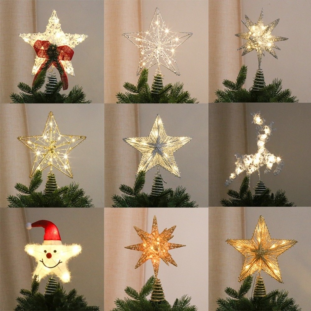 3D Glitter Star Christmas Tree - Star Tree Topper avis et prix