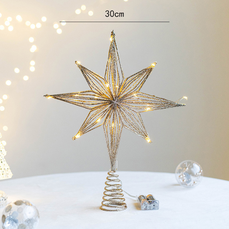 30cm Led Star Christmas Tree T - Star Tree Topper avis et prix