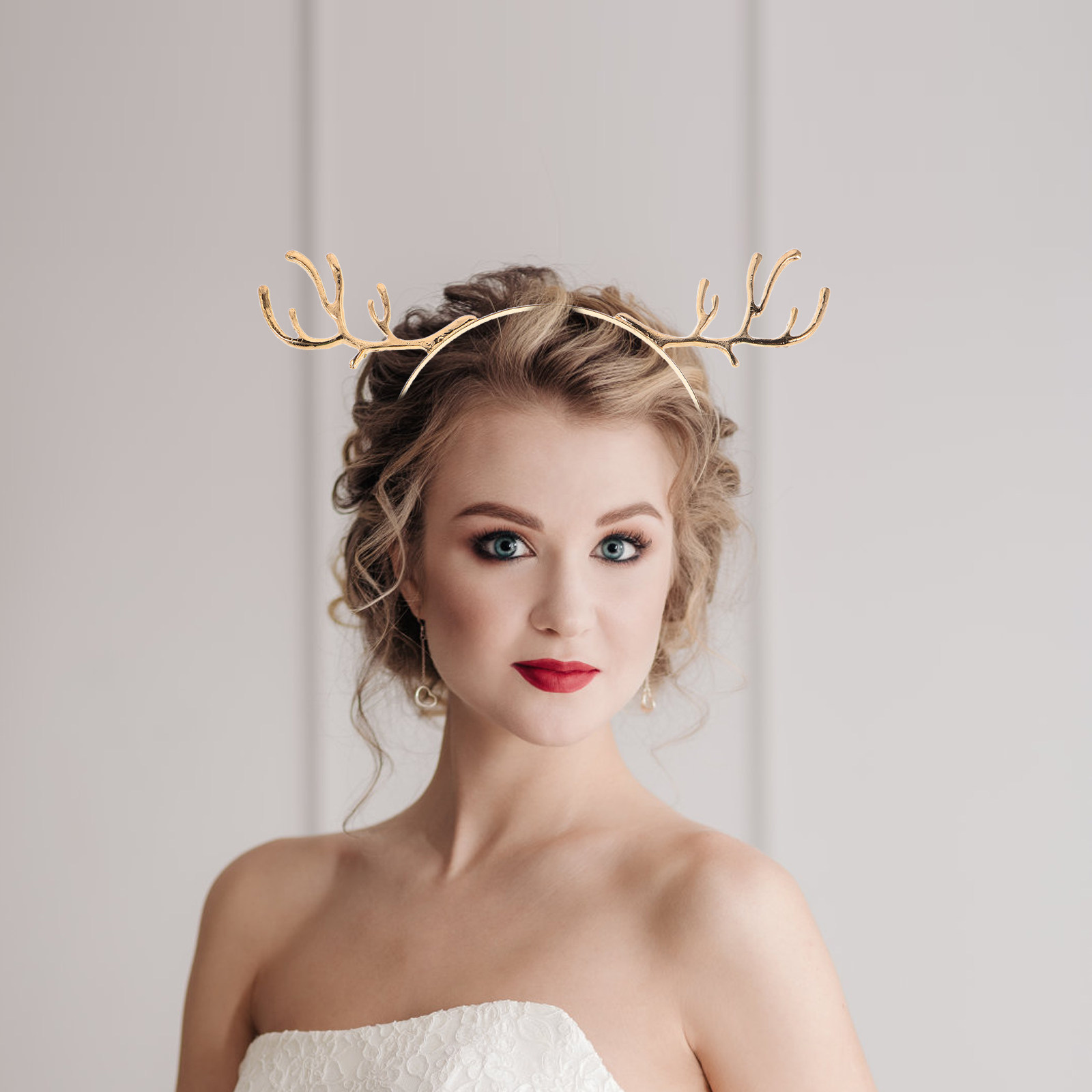3Pcs Cute Reindeer Antler Head - Reindeer Antlers Headband avis et prix