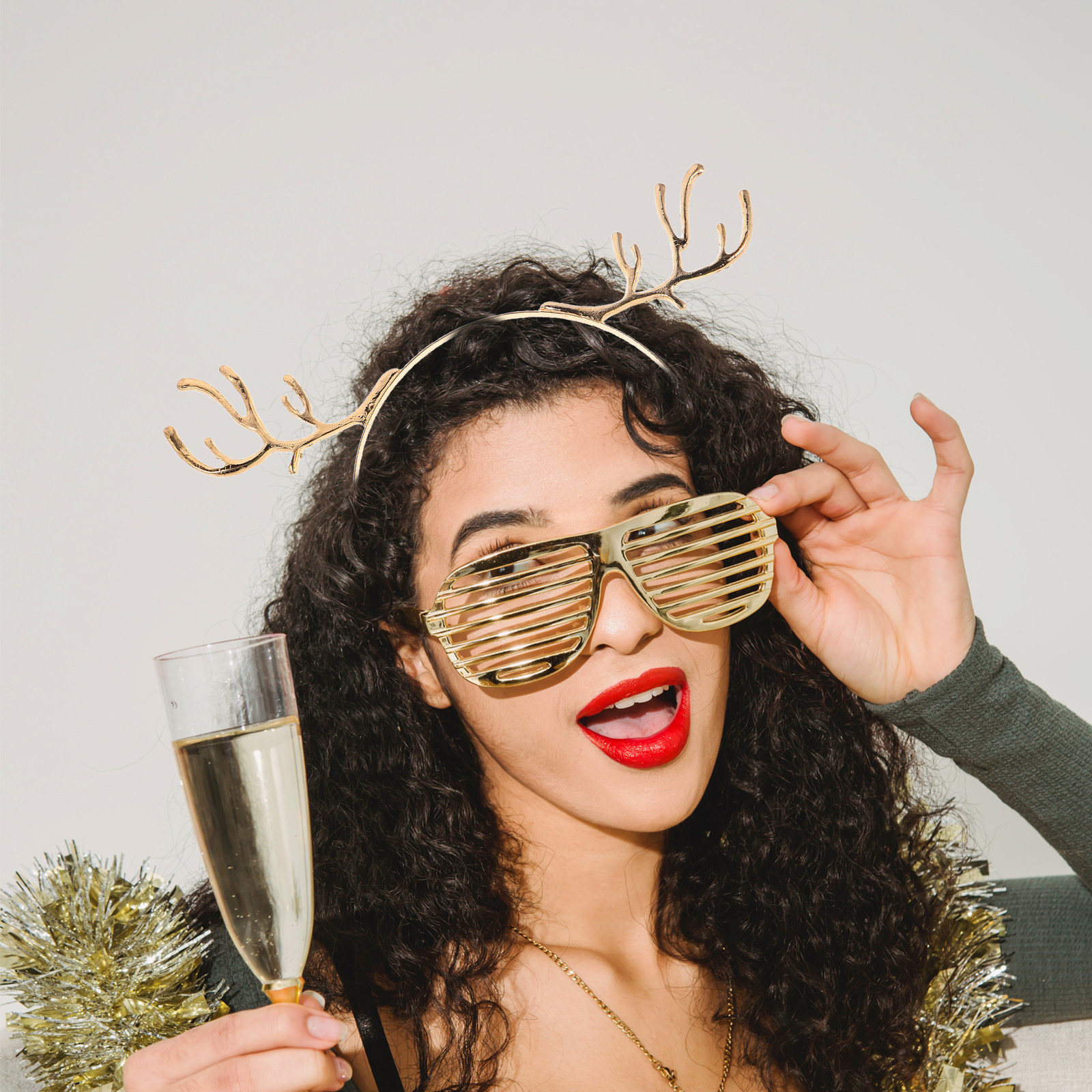 3Pcs Cute Reindeer Antler Head - Reindeer Antlers Headband avis et prix