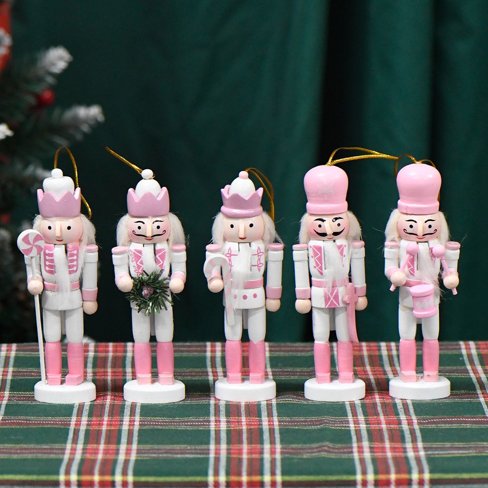5PCS Macarone Powder Christmas - Nutcracker Figurine avis et prix