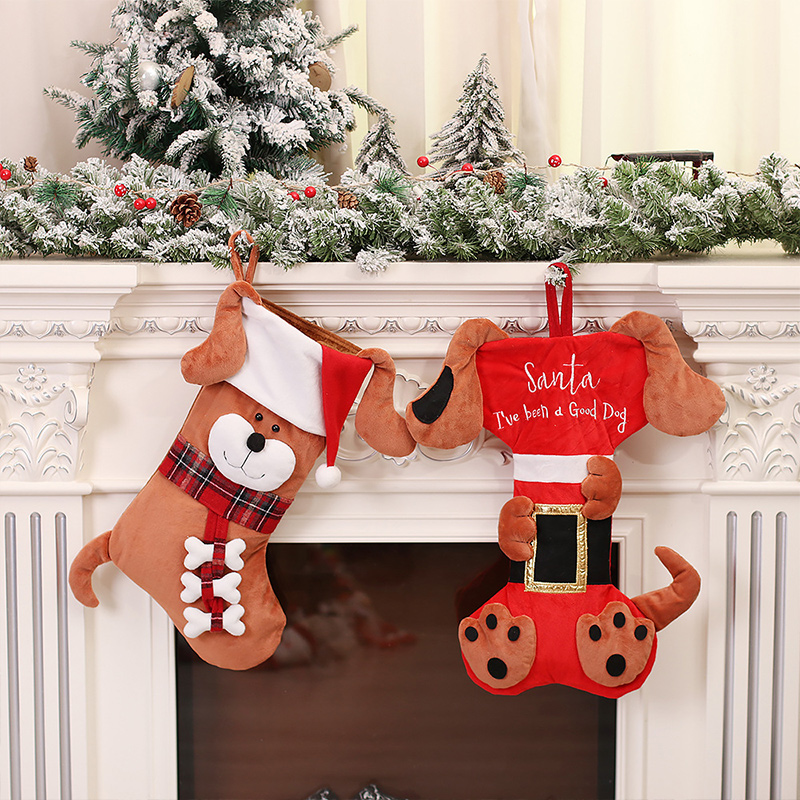 3D Animal Christmas Stockings  - Christmas Stocking Hanging avis et prix