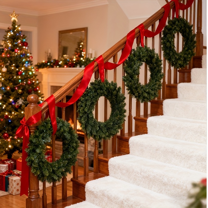 1pc Artificial Christmas Wreat - Christmas Wreath Fake avis et prix