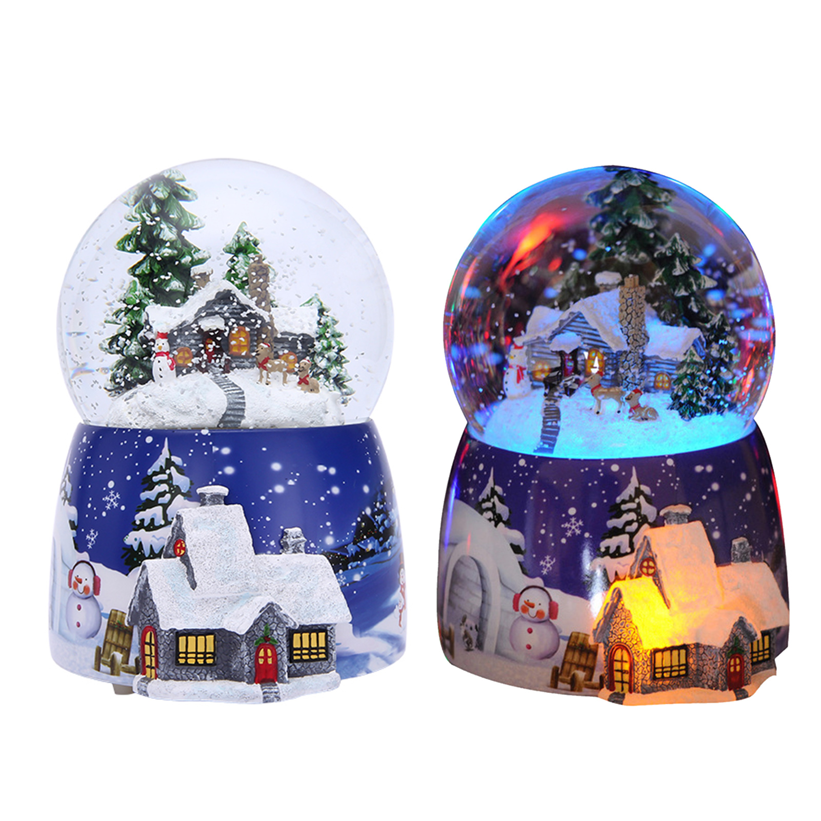 1 Pcs Resin Music Box Crystal  - Snow Globe Musical avis et prix