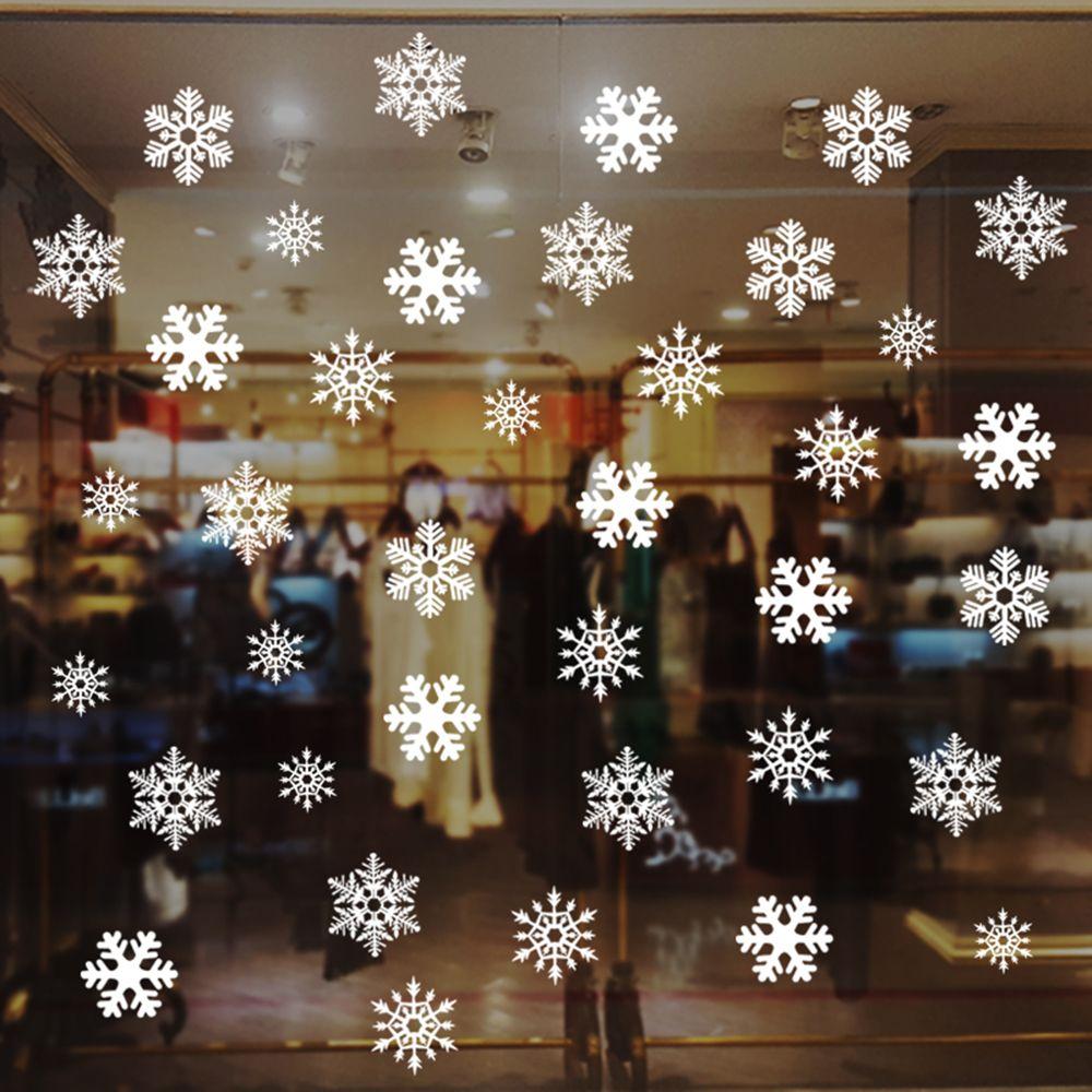 27/38PCS Gift Xmas  Festival S - Snowflake Window Decal avis et prix