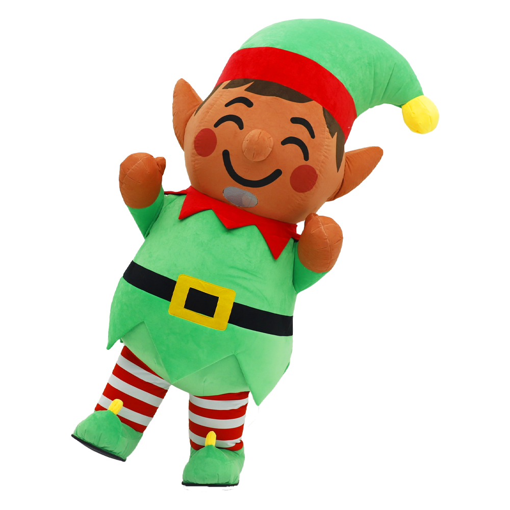 Inflatable Christmas Elf Plush - Elf Costume Christmas avis et prix