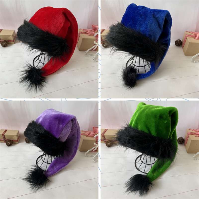 Plush Santa Claus Hat for Chil - Santa Hat Plush avis et prix