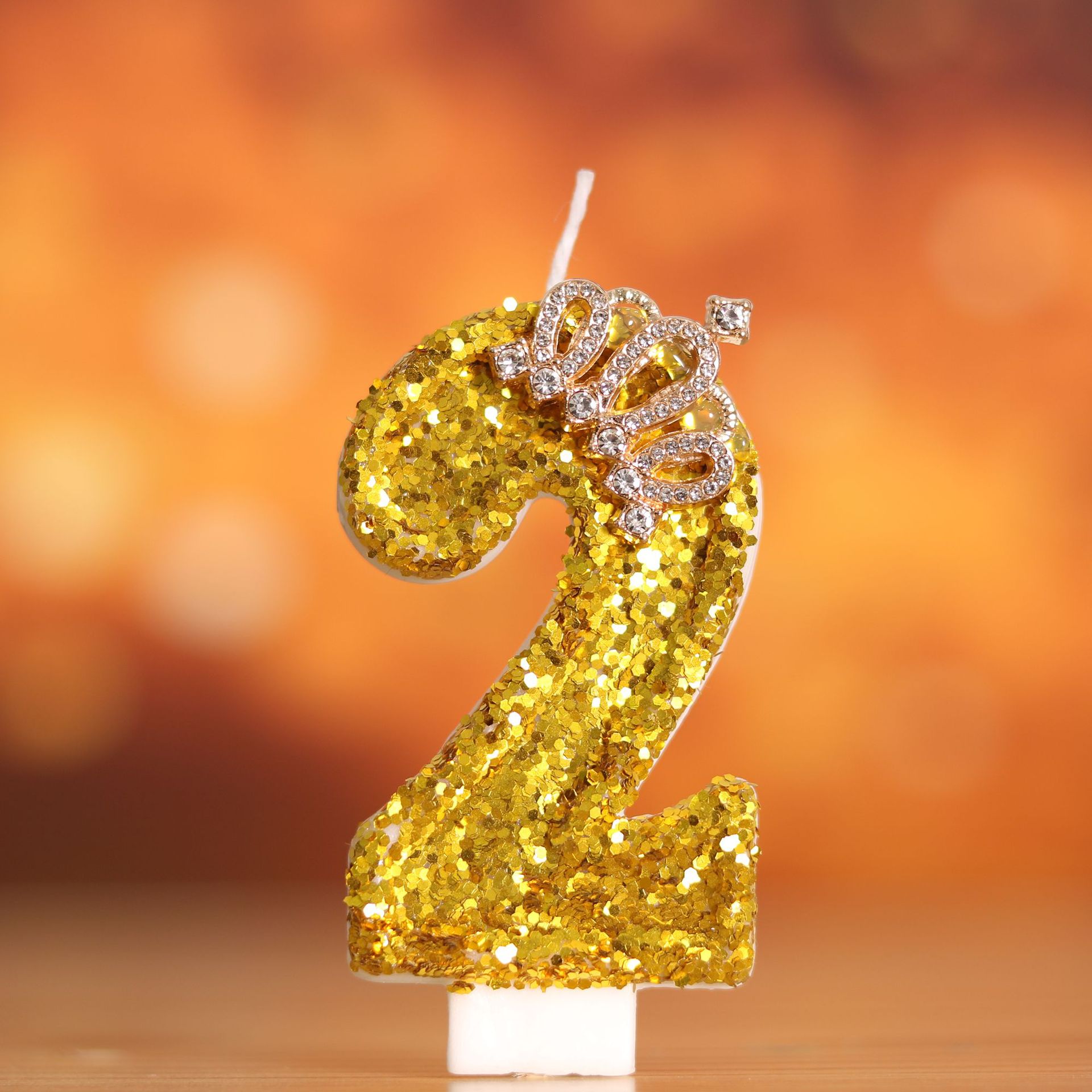 Digital Birthday Cake Gold Cro - Holiday Candle Set avis et prix