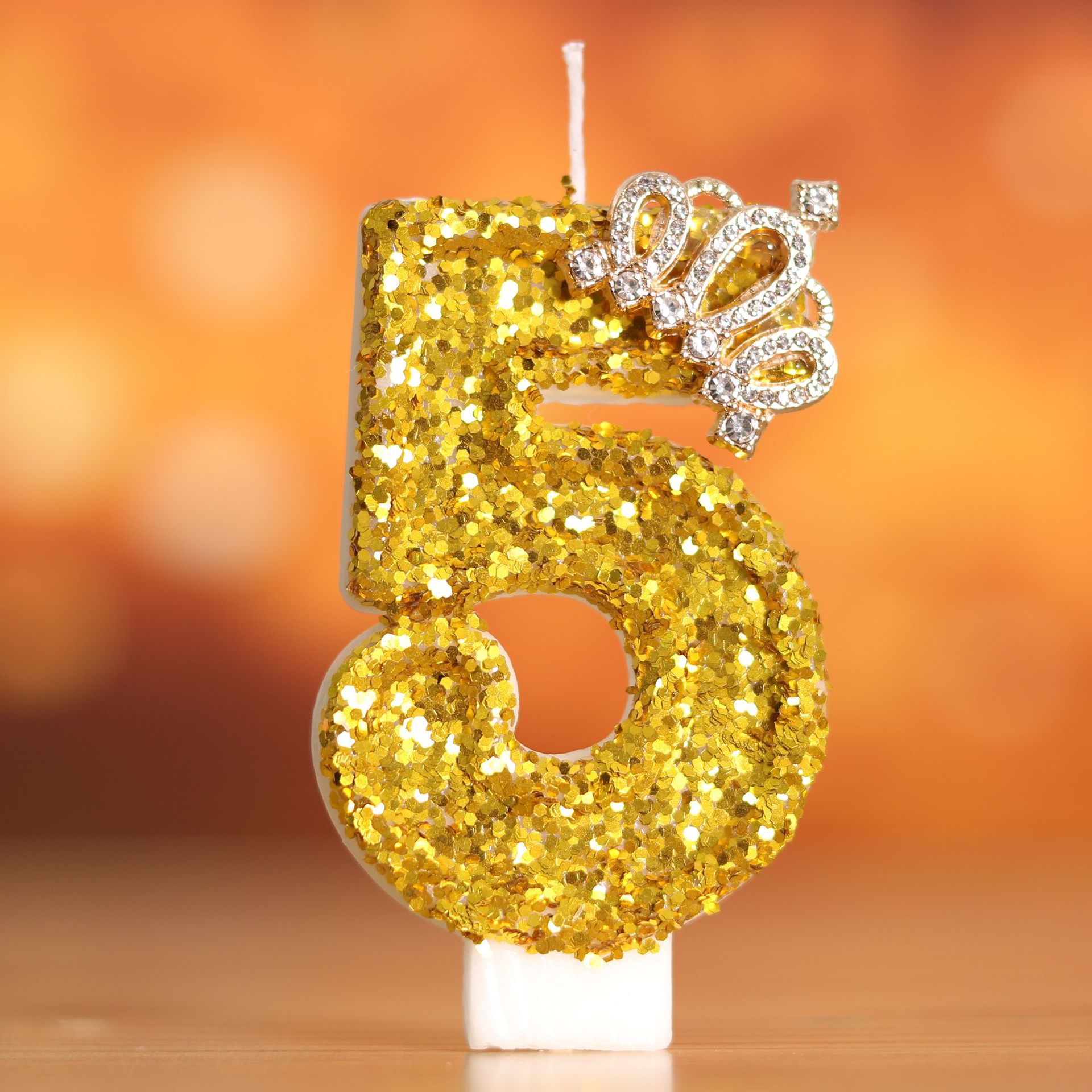 Digital Birthday Cake Gold Cro - Holiday Candle Set avis et prix