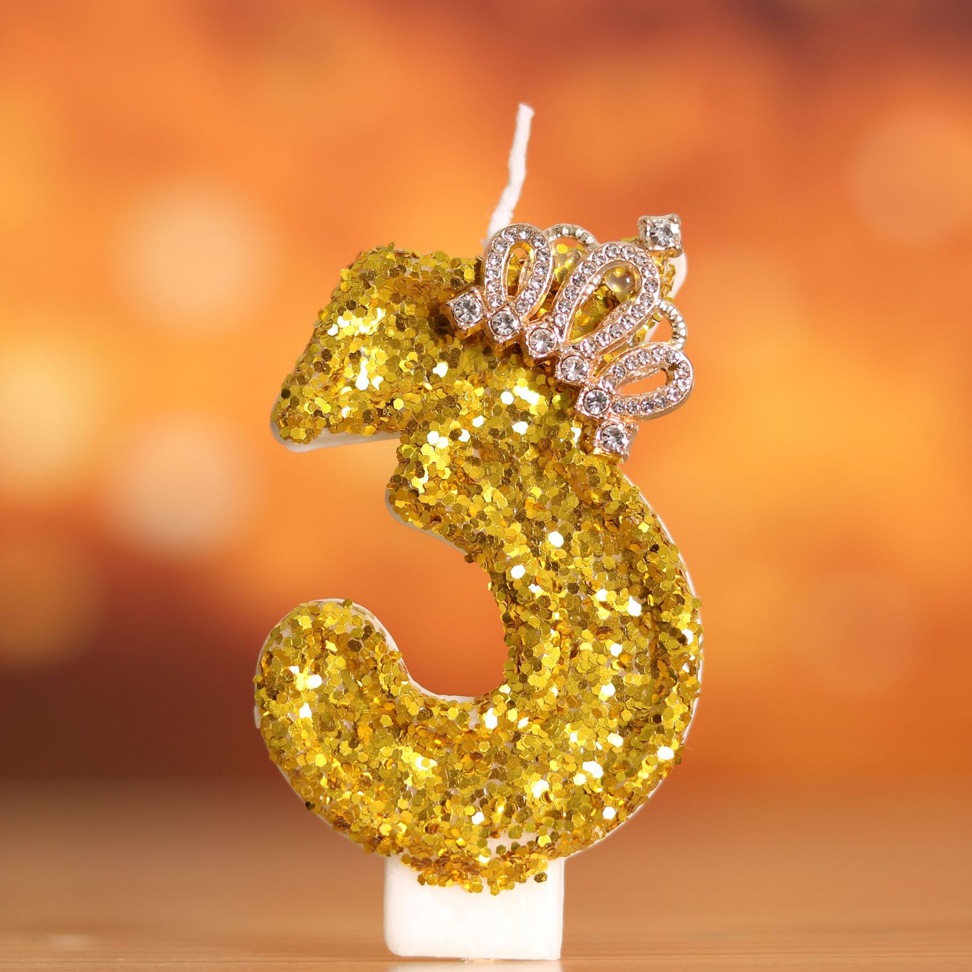 Digital Birthday Cake Gold Cro - Holiday Candle Set avis et prix
