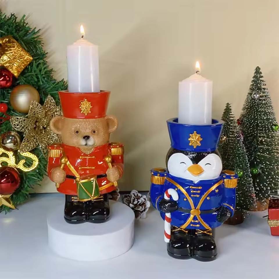 New Resin Nutcracker Candlesti - Nutcracker Figurine avis et prix