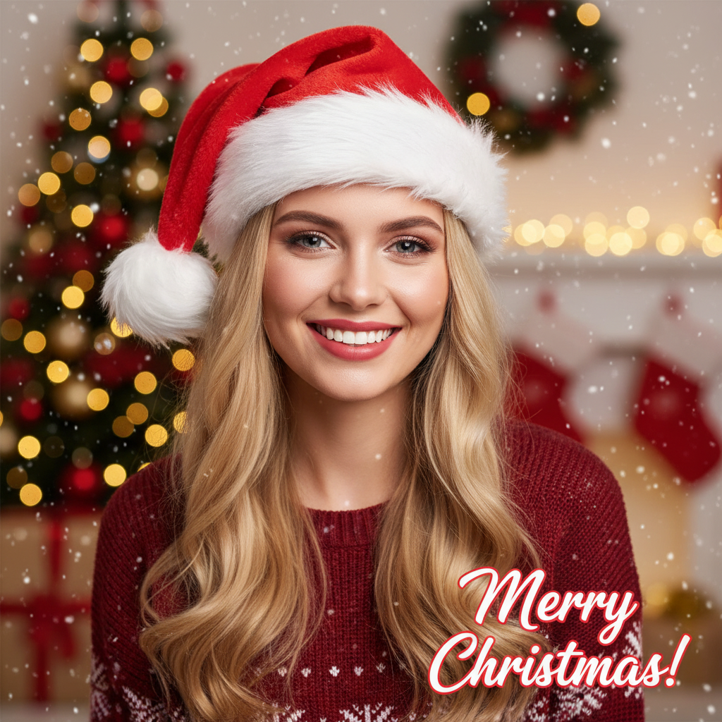 Christmas Santa Hat Xmas Long  - Santa Hat Plush avis et prix