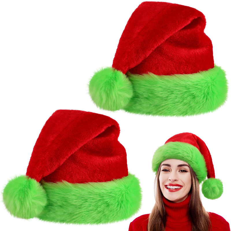 1pc, Santa Claus hat Christmas - Santa Hat Plush avis et prix