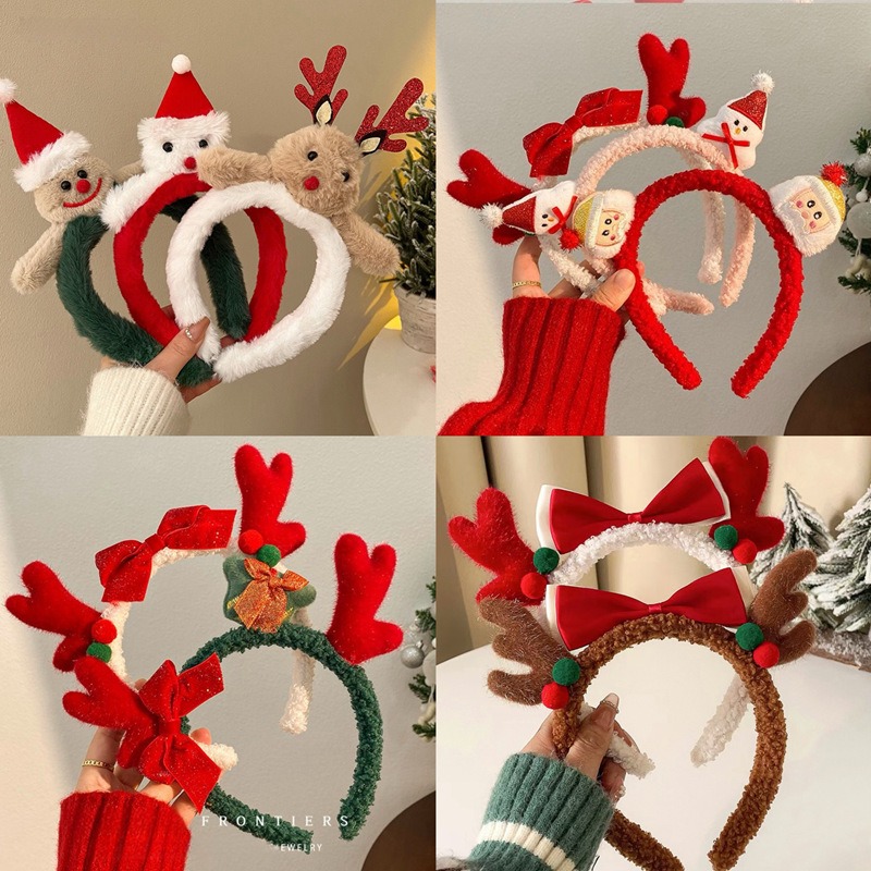 Christmas Santa Cute Bear Plus - Reindeer Antlers Headband avis et prix