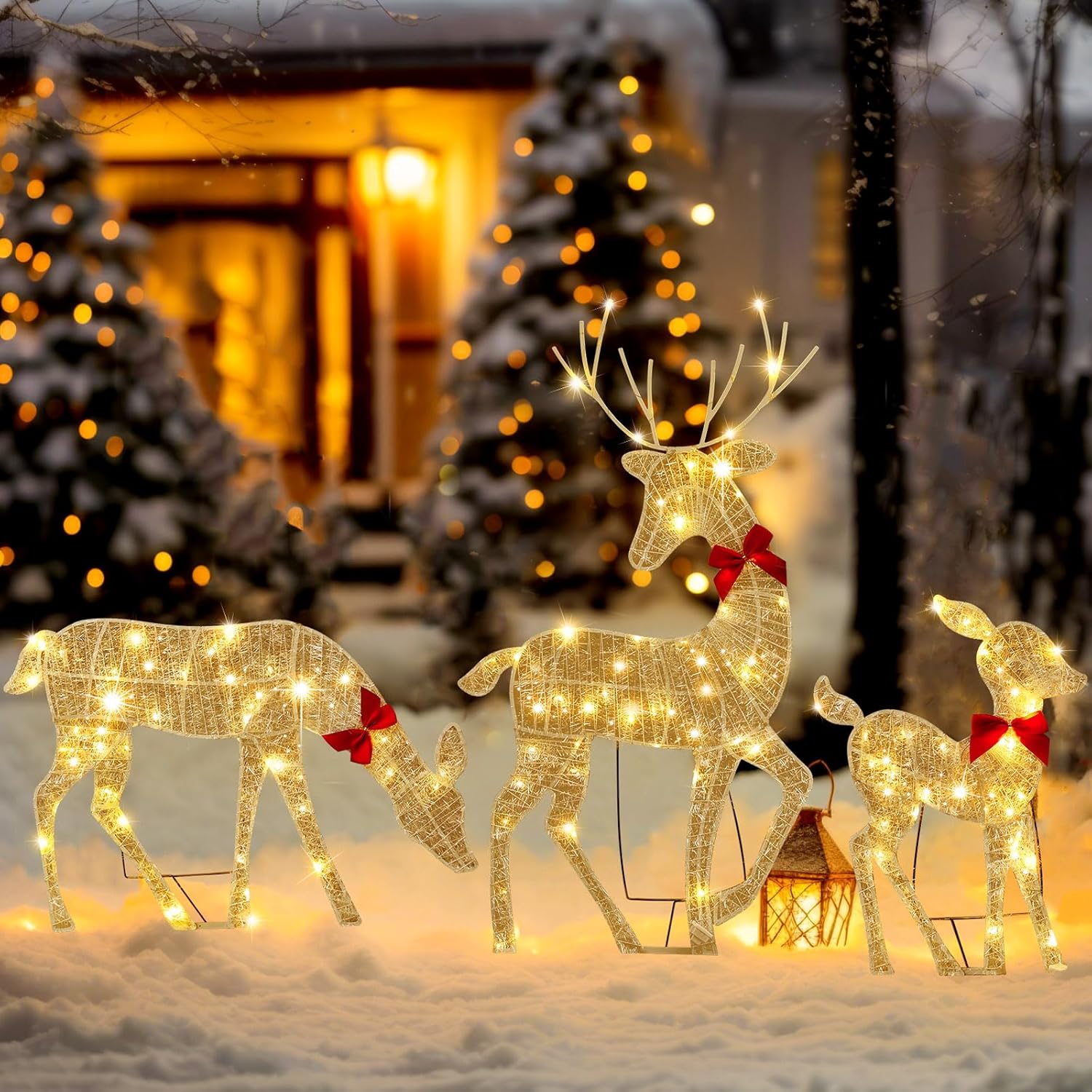2D Lighted Reindeer Christmas  - Christmas Lights Outdoor avis et prix
