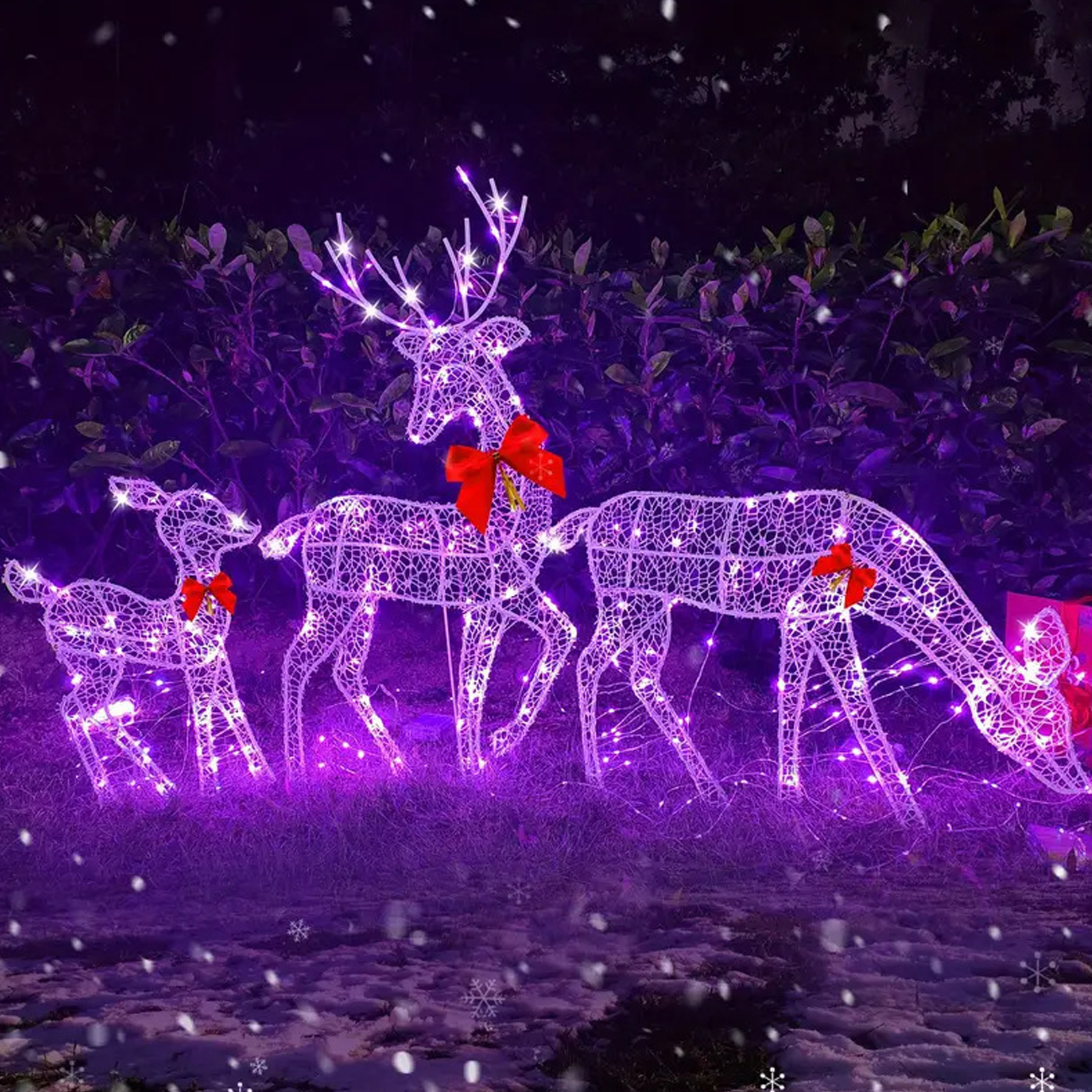 2D Lighted Reindeer Christmas  - Christmas Lights Outdoor avis et prix