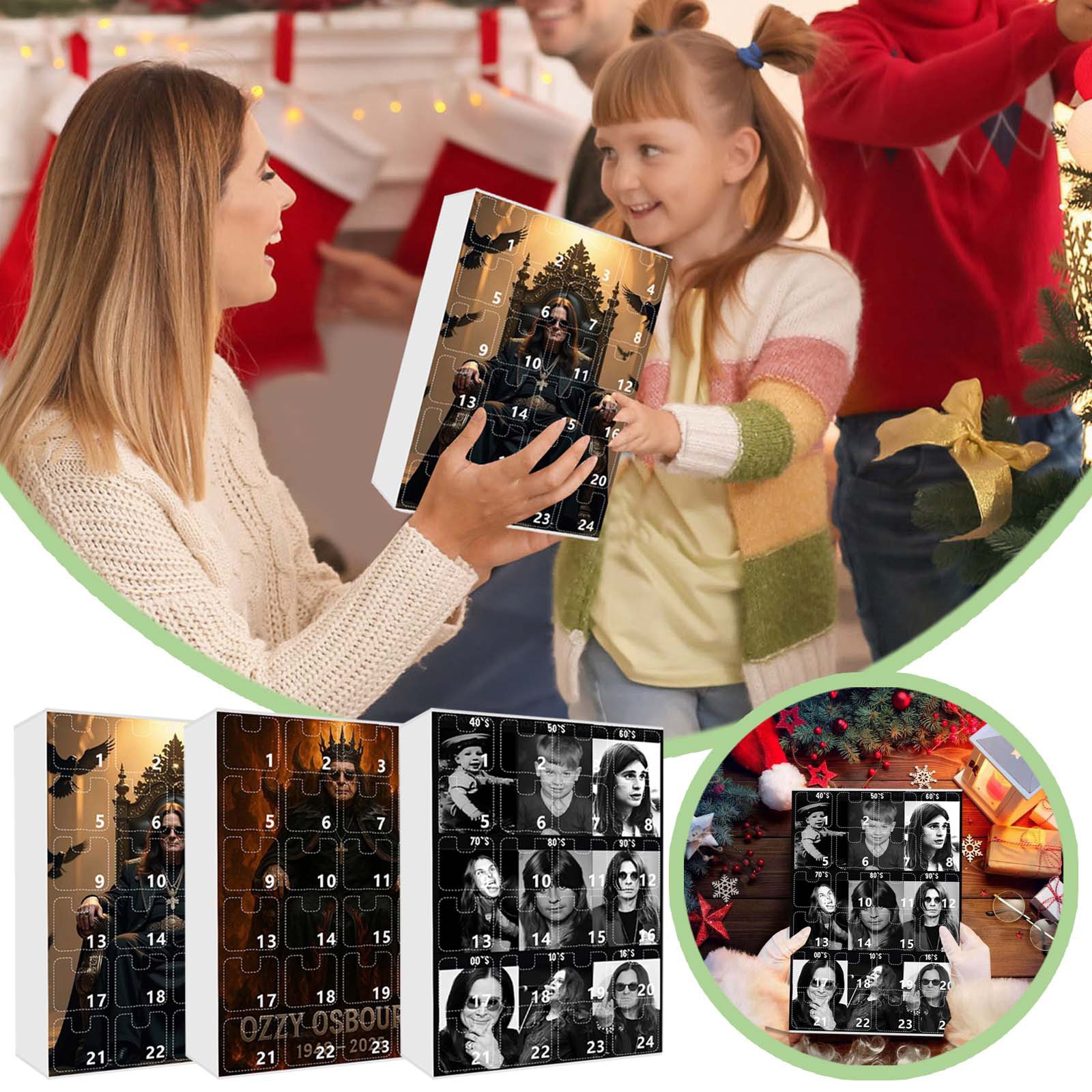 Christmas Gift Acrylic 24pcs A - Advent Calendar Gift avis et prix