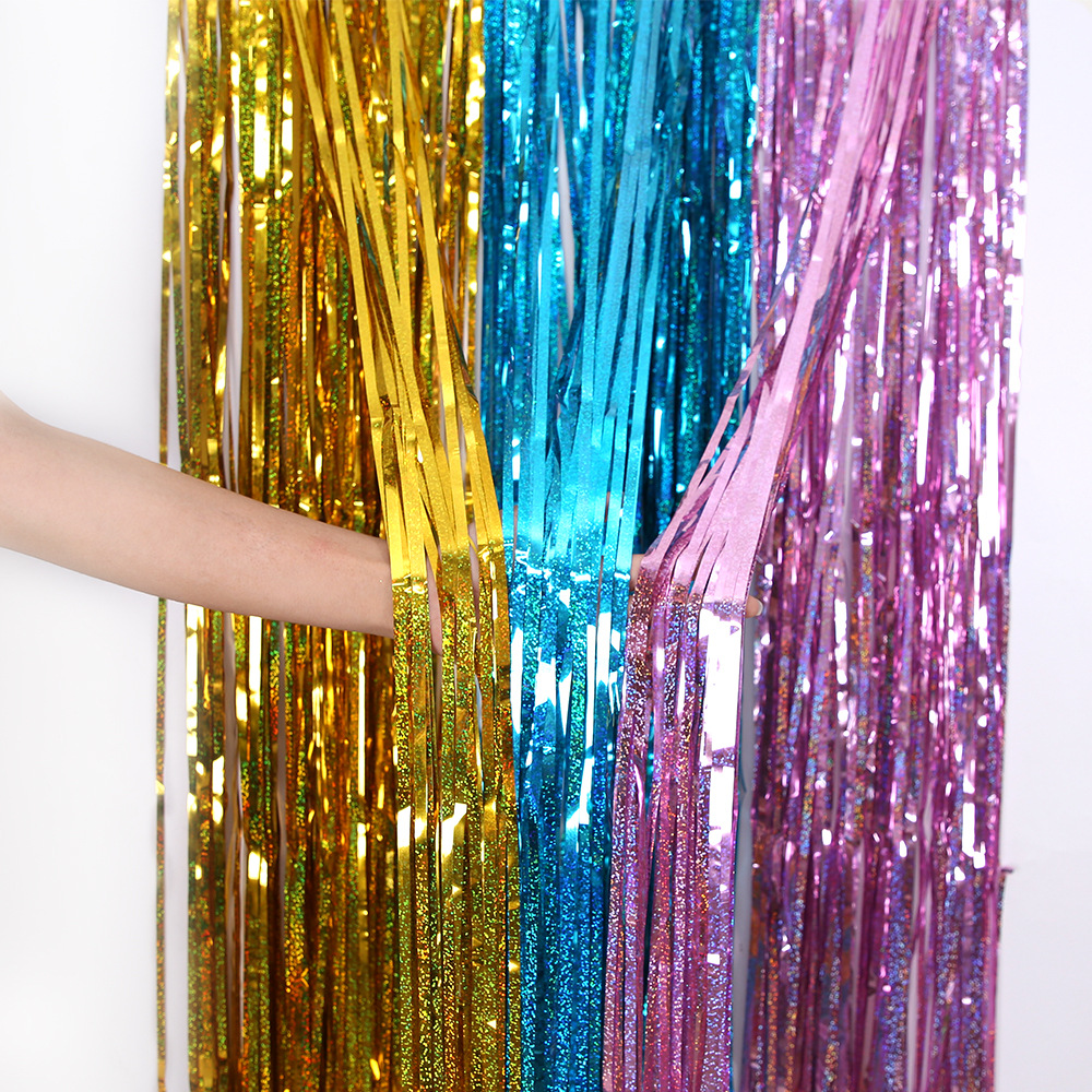 2M Glitter Pink Metallic Foil  - Tinsel Garland Decoration avis et prix