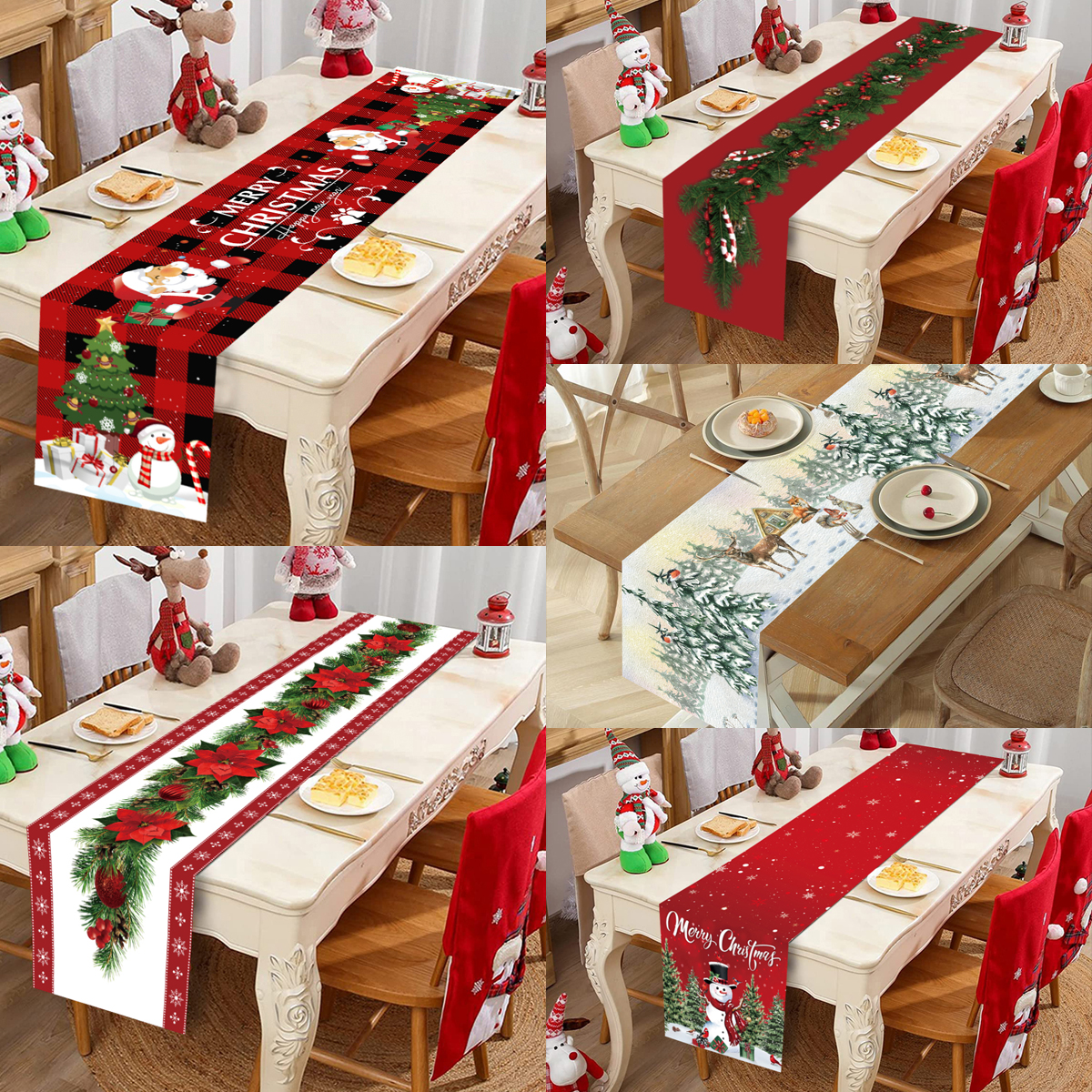 Christmas Table Runner Merry C - Christmas Table Runner avis et prix