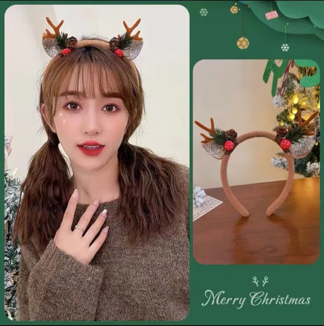 Christmas Headband Reindeer An - Reindeer Antlers Headband avis et prix