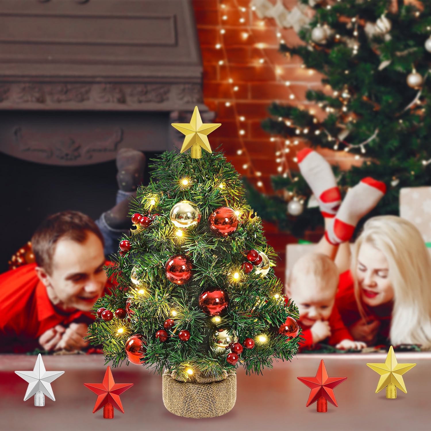 6cm Christmas Tree Topper Star - Star Tree Topper avis et prix