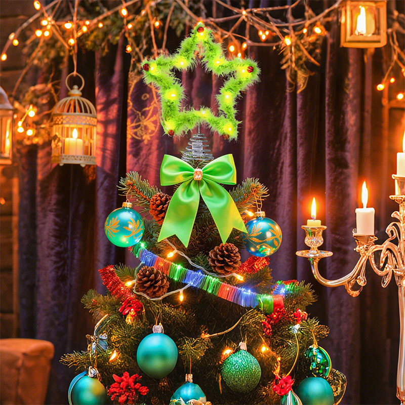 Plush Five-pointed Star Twisty - Star Tree Topper avis et prix