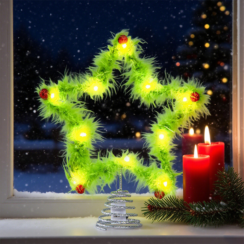 Plush Five-pointed Star Twisty - Star Tree Topper avis et prix