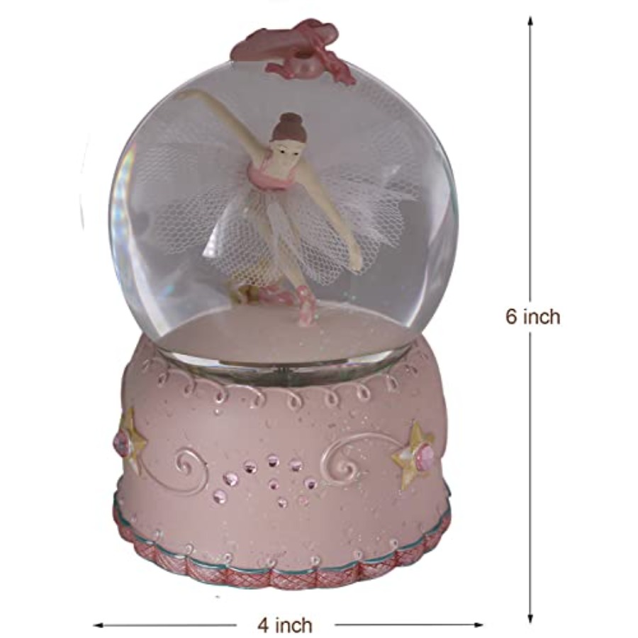 Ballerina Girl Swan Lake Rotat - Snow Globe Musical avis et prix