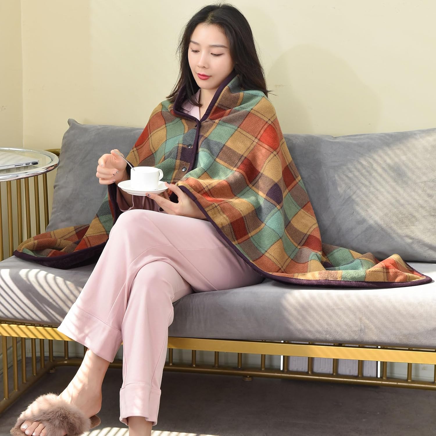 Wearable Blanket Throw Plush F - Christmas Throw Blanket avis et prix
