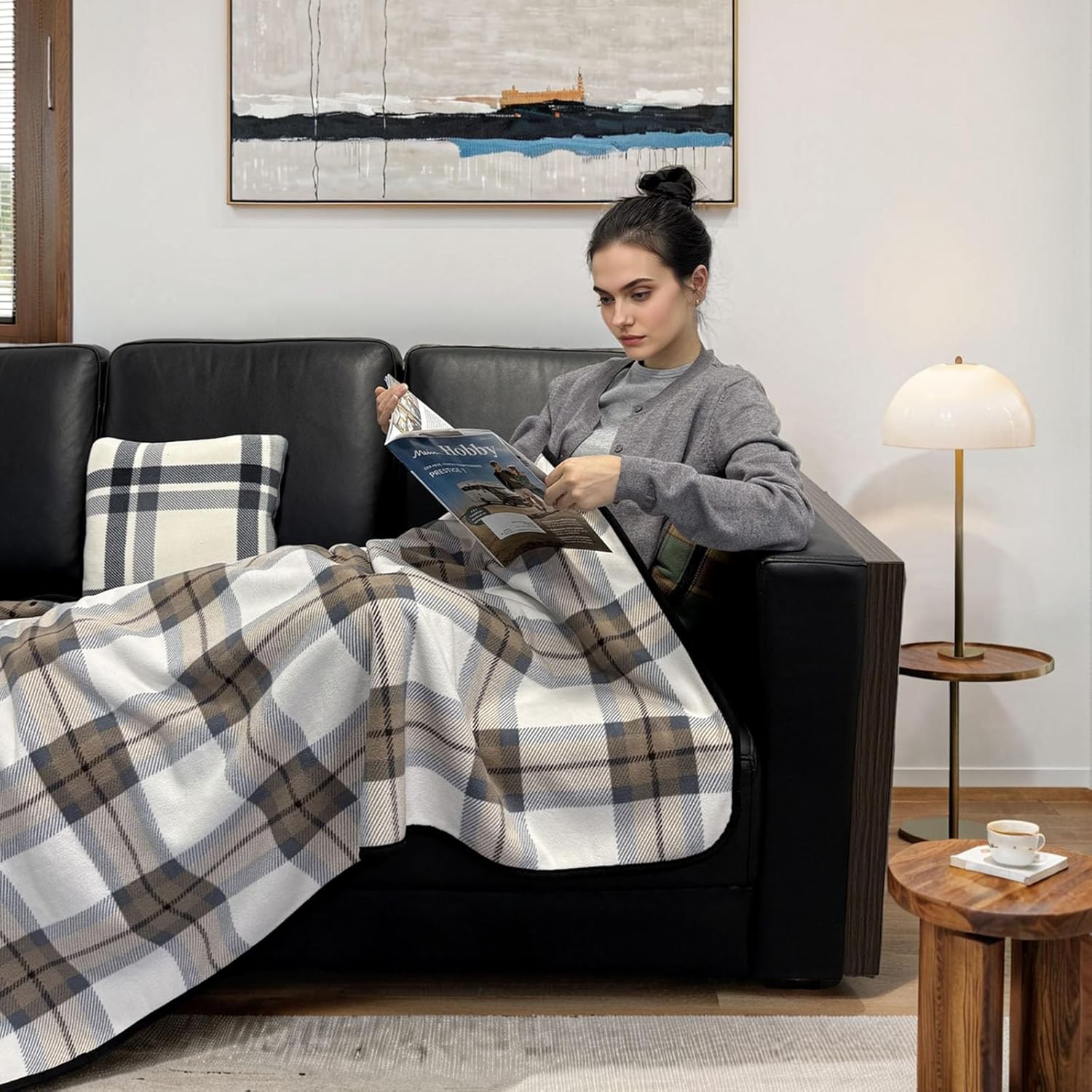 Wearable Blanket Throw Plush F - Christmas Throw Blanket avis et prix