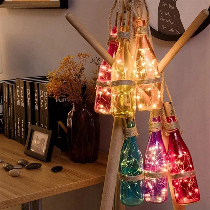 6pcs 20led Wine Bottle with Co - Led Fairy String Lights avis et prix