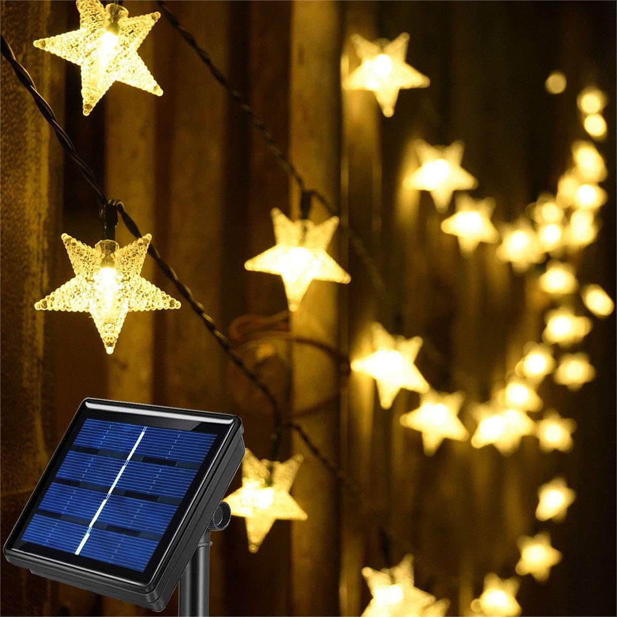 50ft 120 LED Solar Star Fairy  - Led Fairy String Lights avis et prix
