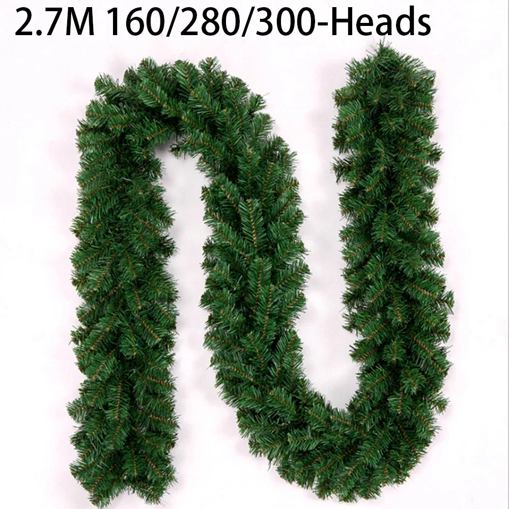 2.7M Artificial Green Christma - Christmas Wreath Fake avis et prix