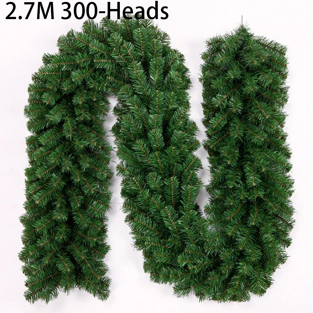 2.7M Artificial Green Christma - Christmas Wreath Fake avis et prix