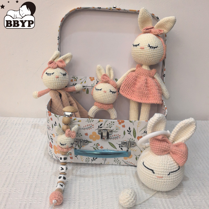 1 Set Baby Stuffed Animal Doll - Gift Box Wrap Set avis et prix