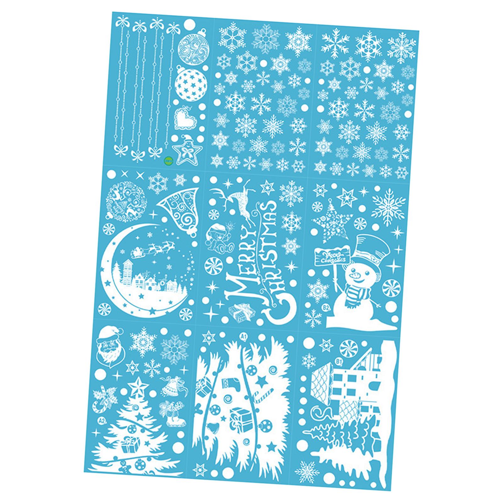 Christmas Decoration Window St - Snowflake Window Decal avis et prix