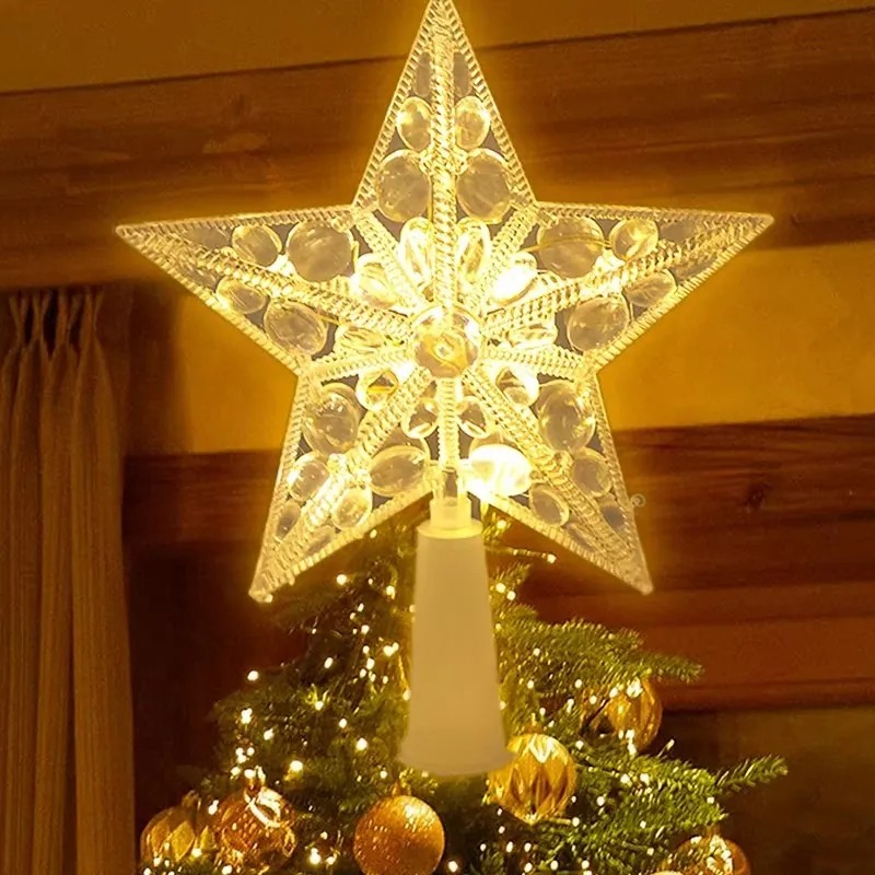 Glowing Christmas 15cm Tree To - Star Tree Topper avis et prix
