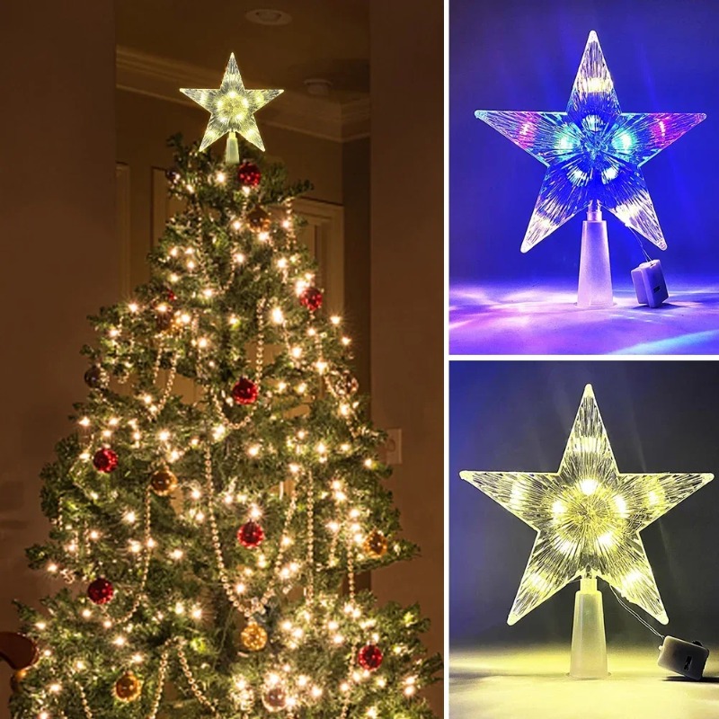 Glowing Christmas 15cm Tree To - Star Tree Topper avis et prix