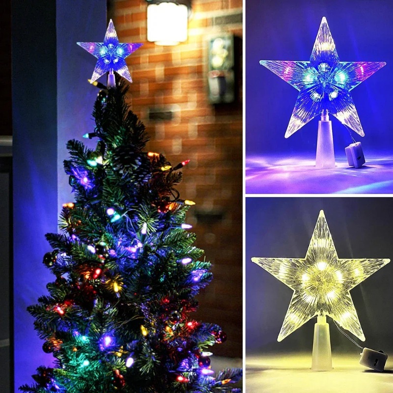 Glowing Christmas 15cm Tree To - Star Tree Topper avis et prix