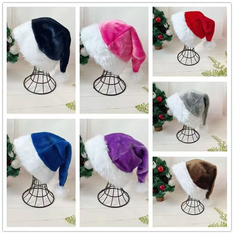 30*45cm Christmas Santa Hat Xm - Santa Hat Plush avis et prix