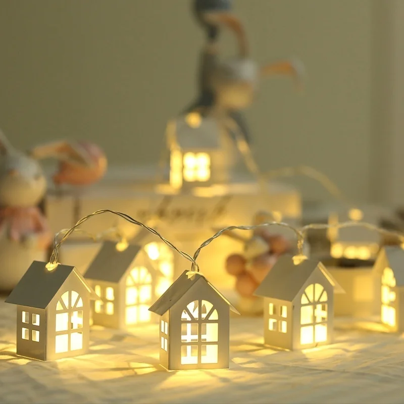 10 LED Christmas Tree House St - Led Fairy String Lights avis et prix