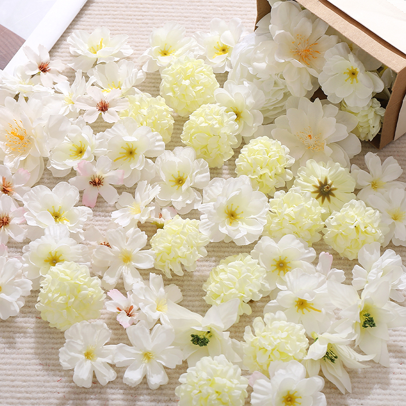 20Pcs Mix White Artificial Flo - Christmas Wreath Fake avis et prix