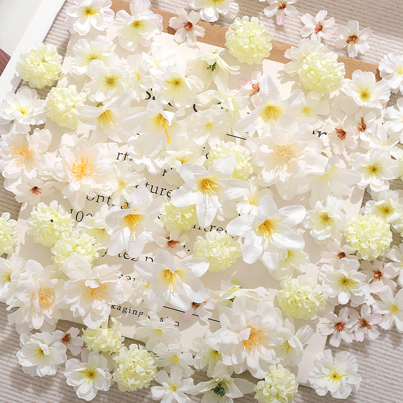 20Pcs Mix White Artificial Flo - Christmas Wreath Fake avis et prix