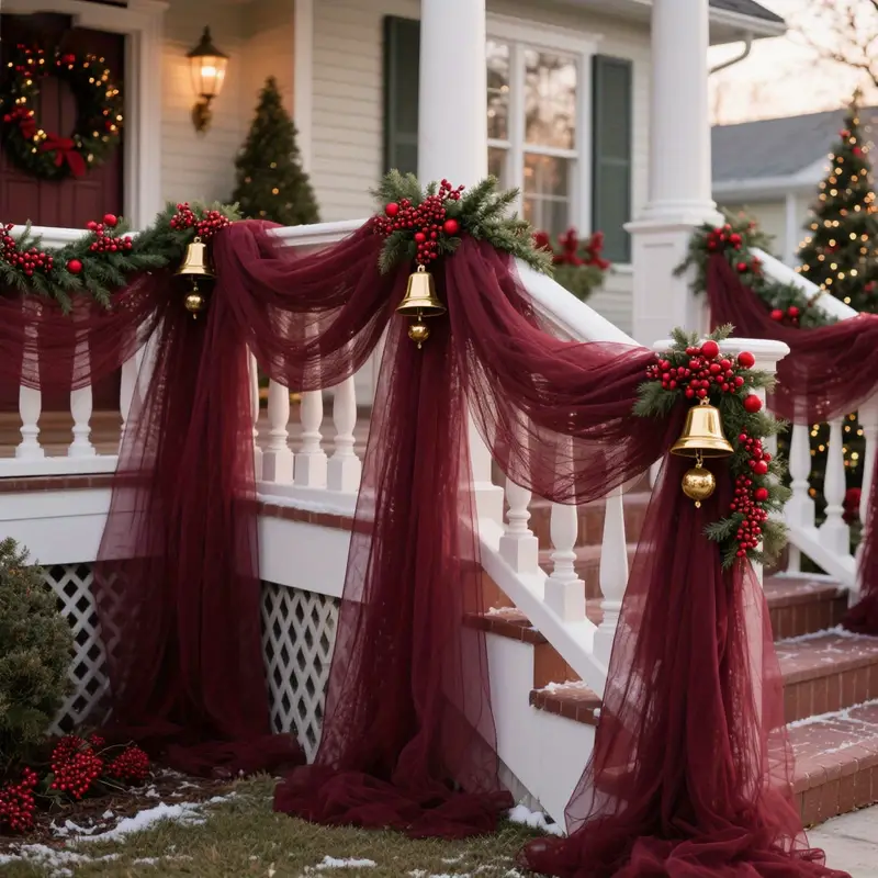 DIY Decoration Tulle Arch Drap - Christmas Table Runner avis et prix
